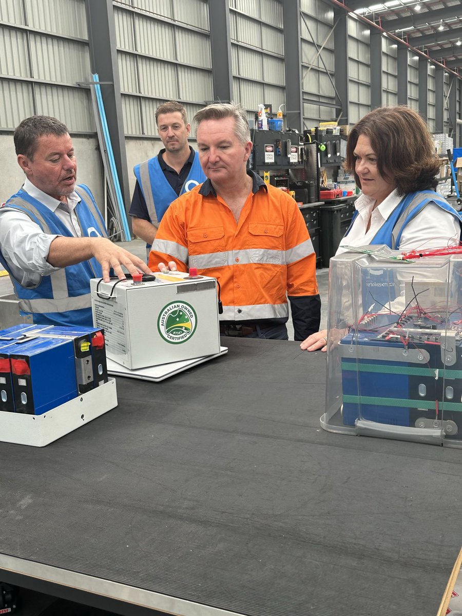 We believe in a future made in Australia. And a renewable future, creating thousands of good jobs in regional Australia. Aussie battery manufacturer Energy Renaissance in Tomago in the Hunter is a great example of what we can do and what more we can build. It was good to…