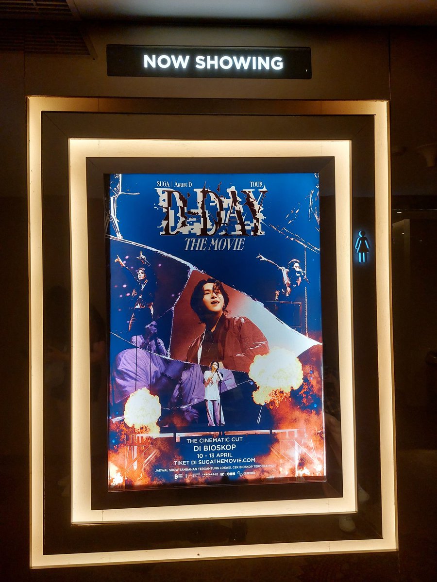 Queen_cy15's tweet photo. Day-1
#D_DAY_THEMOVIE #슈가 #suga #AgustD #maxxboxlippovillage #ARMY #borahae https://t.co/uzAiNIZMCq