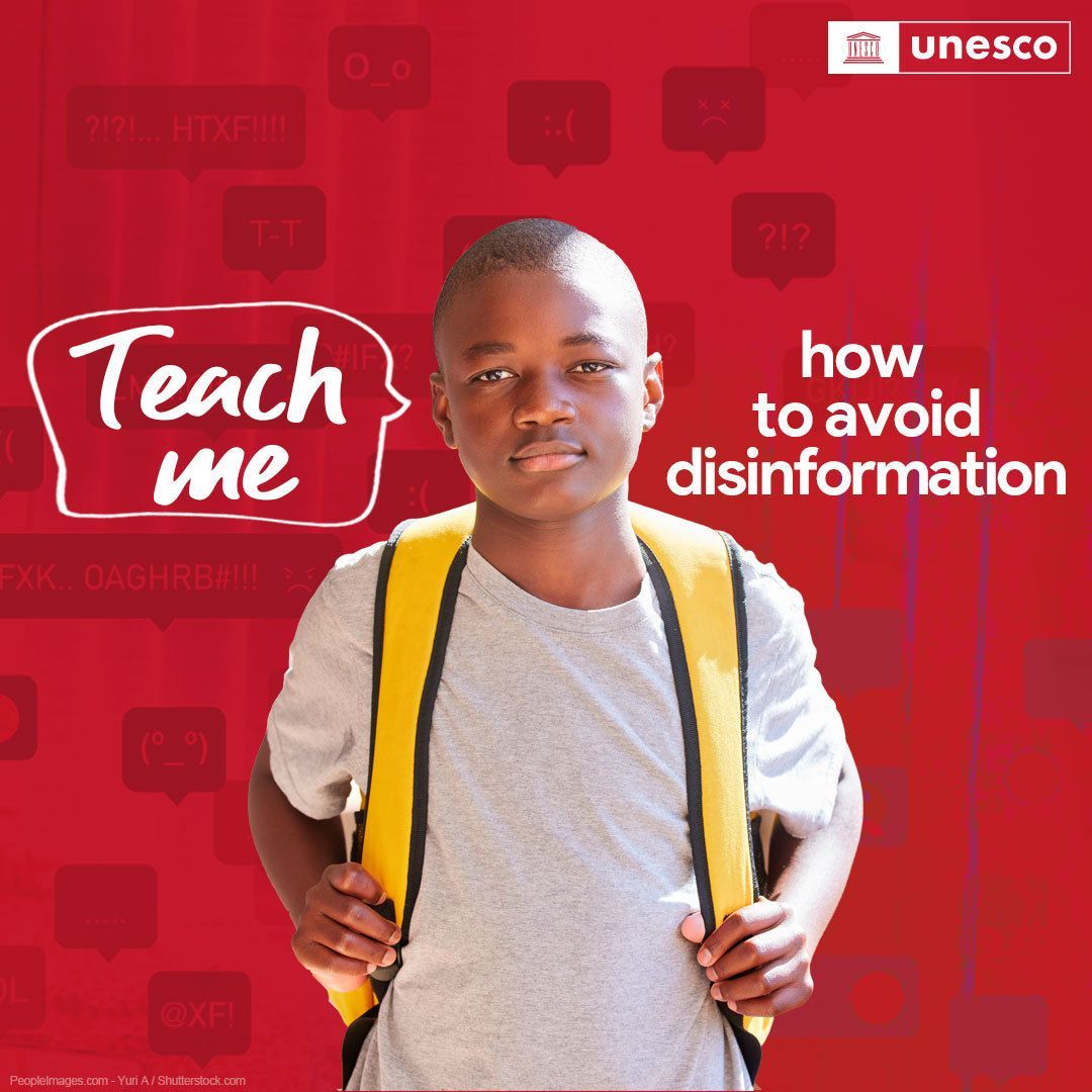 #HateSpeech and disinformation are on the rise. 

The first line of defense is education. 

@UNESCO calls on countries to put education first & to better support teachers who are on the front lines in overcoming this phenomenon.
See more: buff.ly/4cR3ui4