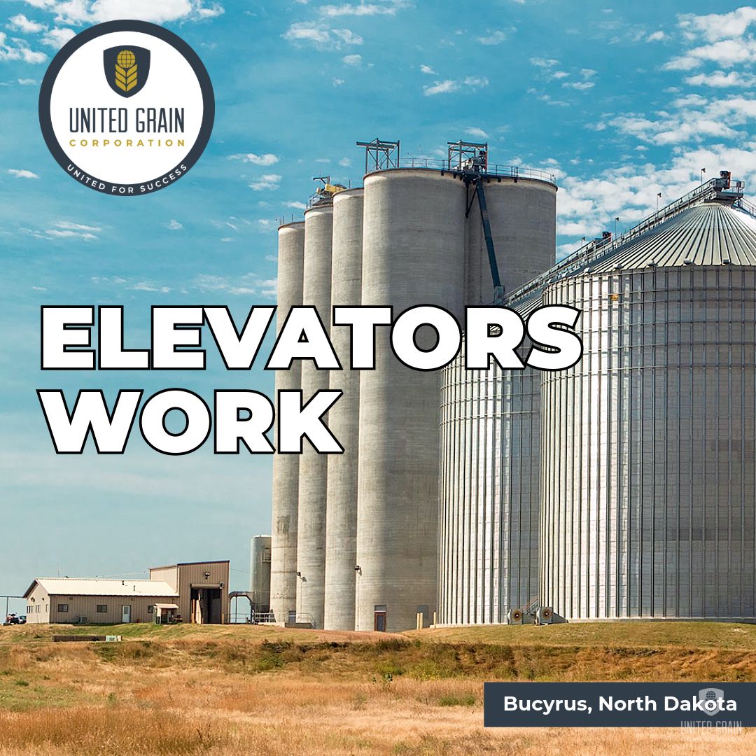 Grain elevators are vital to our food system, acting as high-tech hubs where farmers and technology intersect. Next time you see a grain elevator, remember its role in our food supply chain. 🌾⚙️ #UnitedGrain #GrainElevators #BehindTheScenes