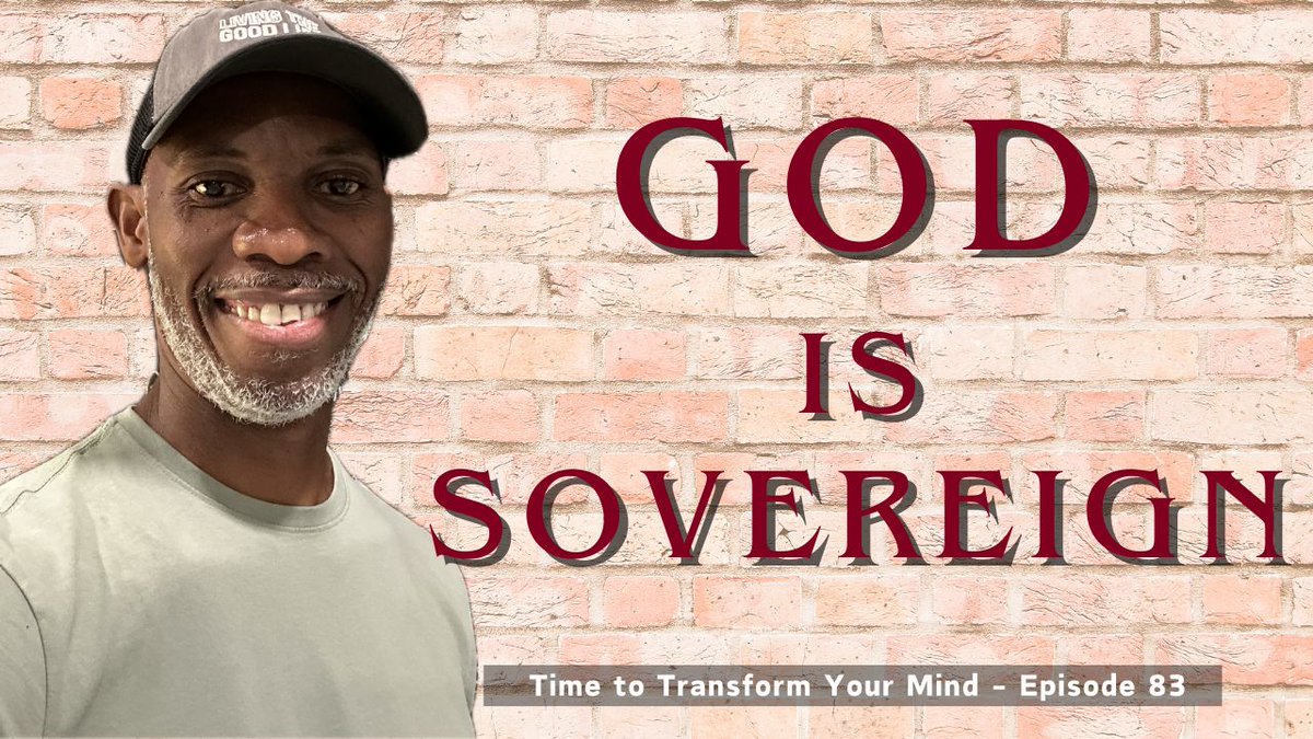 Pierre_Laguerre's tweet image. In today’s episode #83 of our 100-Day Challenge, the topic is “God is Sovereign.”

Watch Now at timetotransformyourmind.com/ep83
#DailyMotivator #Transformation #SpiritualMentor #100DayChallenge #Episode83 #Sovereign #SacredCows #Power #Faith #Discipleship #Kingdom #KingdomLaws