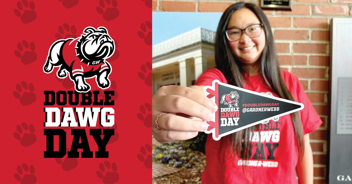 It's #DoubleDawgDay Bulldog Nation🚨 Make your impact now and help support your program(s) by being the first to give! Link to give:give.gardner-webb.edu/double-dawg-da…