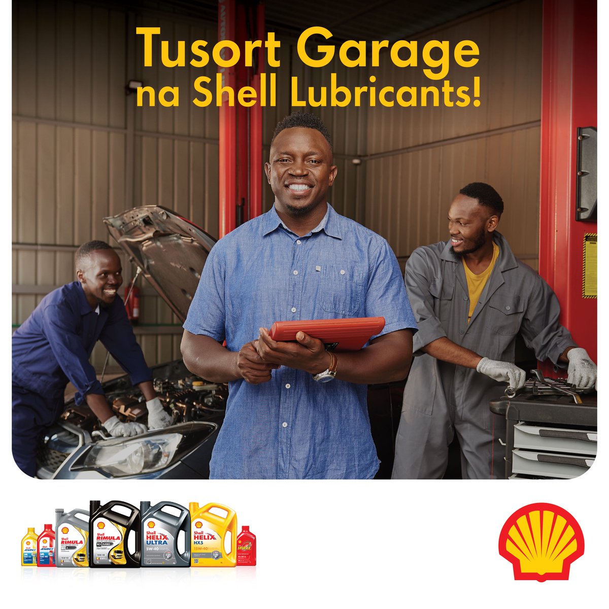 Je, wewe ni fundi gereji au mmiliki gereji? Piga *459*200# leo, ujisajili katika promotion ya tusort garage na shell lubricants leo! #TusortGaragenaShell #shelllubricants #shell @vivoenergykenya