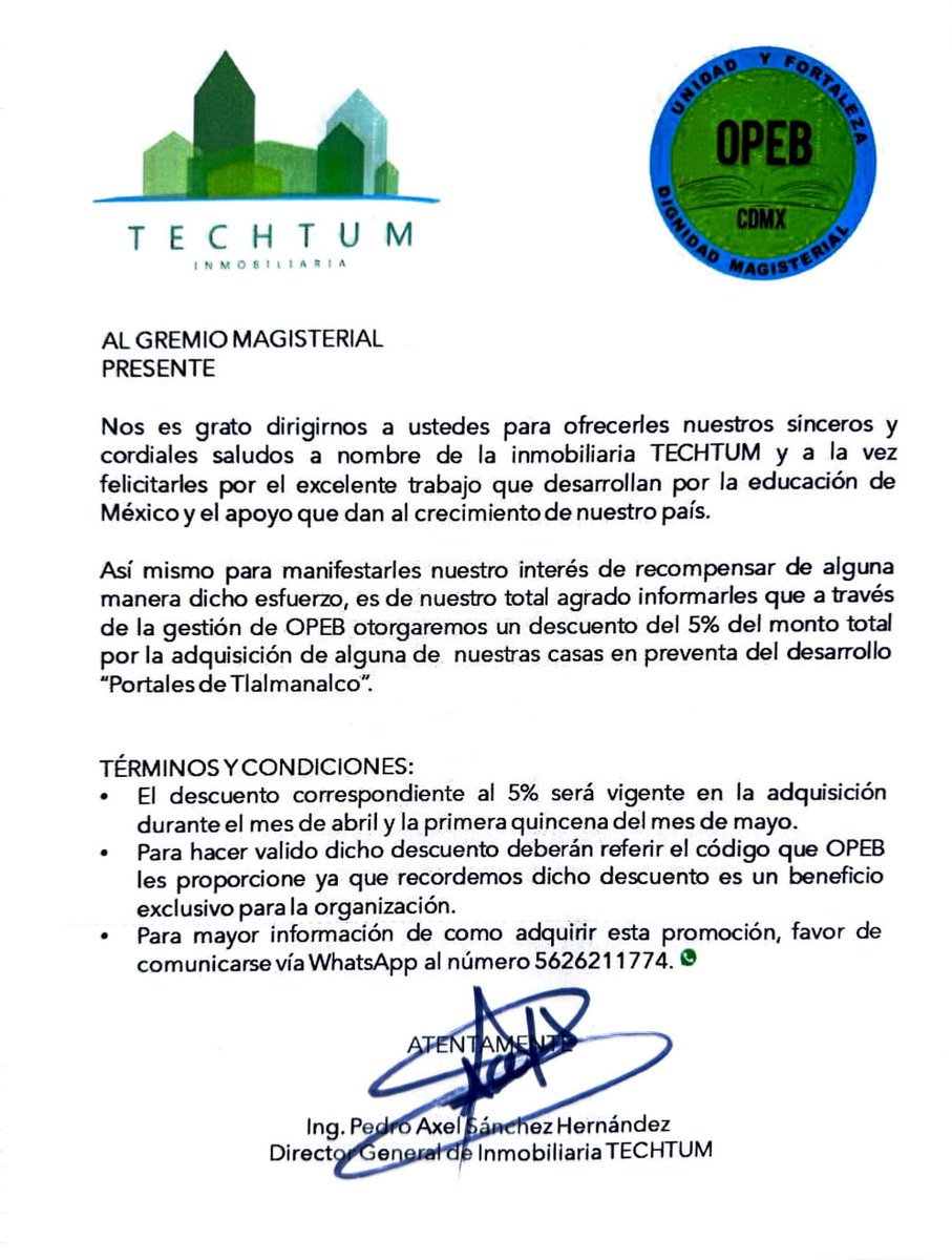 Gabyta_sr's tweet photo. Se acaban los descuentos exclusivos para maestros.
Compartan la información para que llegue a más maestros que quieran adquirir una casa.#soymestra  #magisterio #sep  #OPEB #revalorizacionmagisterial #UnidosSomosMásFuertes  #maestros #OPEB #ParoNacional https://t.co/LlbksLVMS4