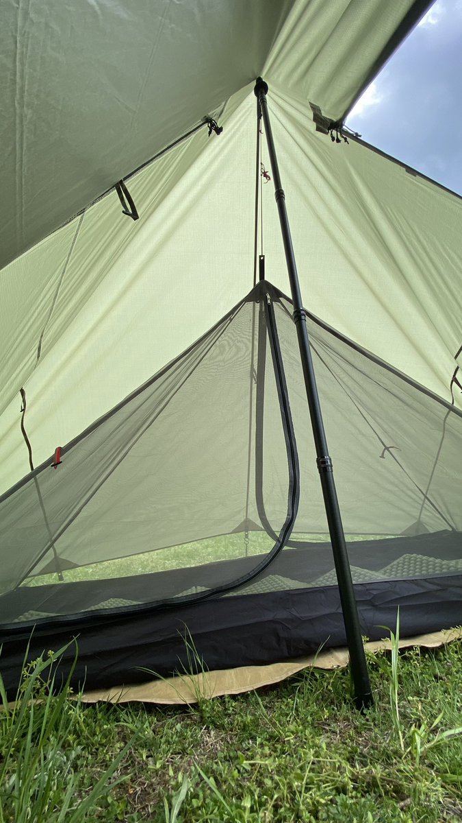 ドラゴンホース DH-C003　煙突ポート付きTC天幕　4X4m ヨドバシ.com - ドラゴンホース 煙突ポート付きTC天幕 4×4m DH-C003