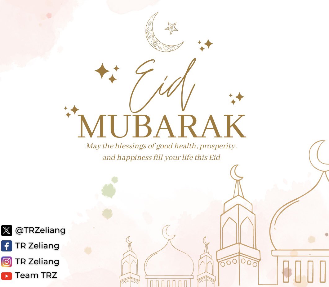 Wishing you all a happy and blessed #Eid2024 #Eid_Mubarak