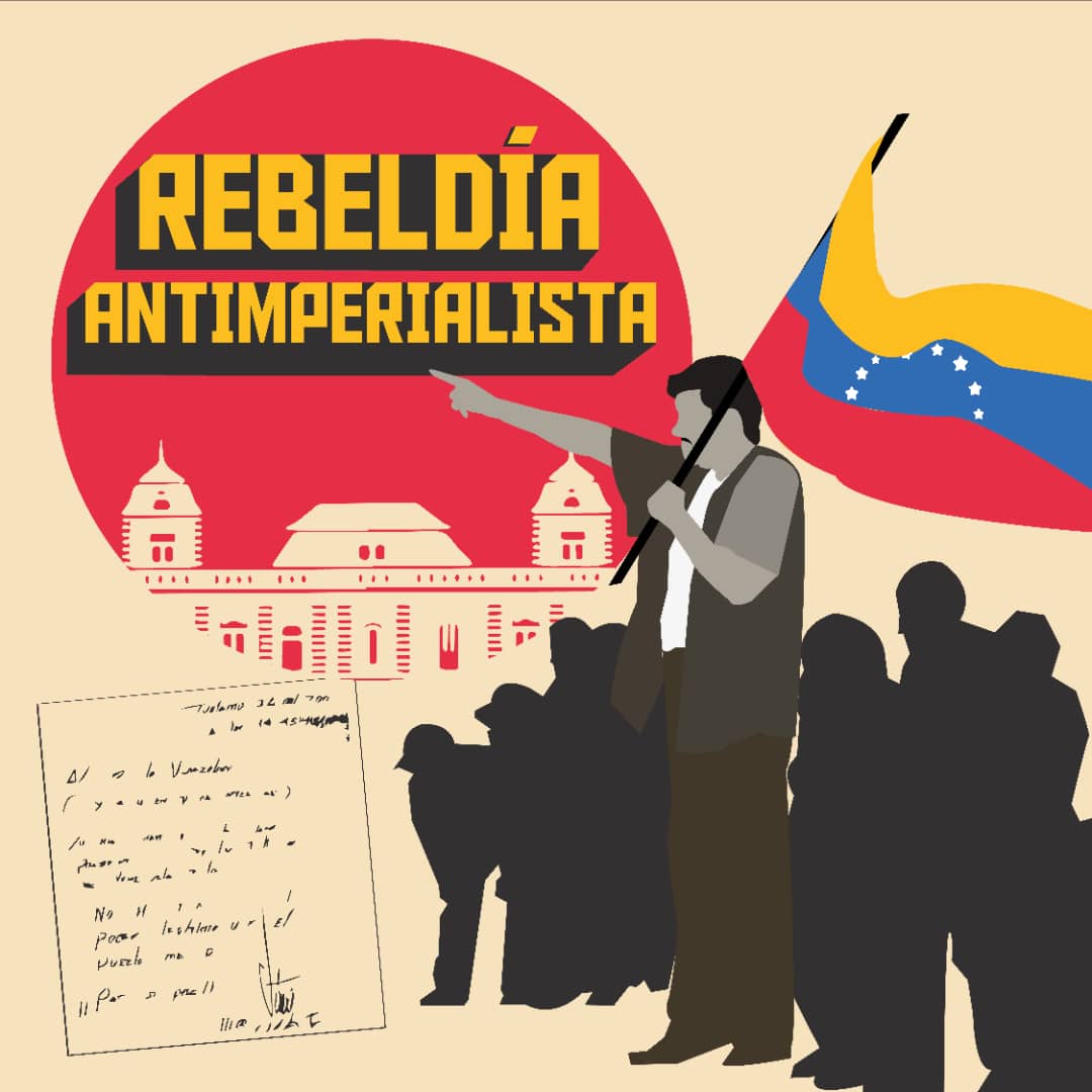 #11Abr | 🇻🇪 📢¡ ETIQUETA DEL DÍA! ▶️ #RebeldíaAntiImperialista ¡Somos pueblo valiente!