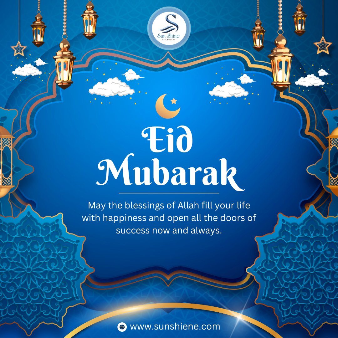 Eid al-Fitr Mubarak to all 📷

📷 Wishing you and your families a joyful celebration filled with love, peace, and prosperity. 

#EidMubarak #EidAlFitr #Celebration #Unity #Blessings #SunShineItSolution