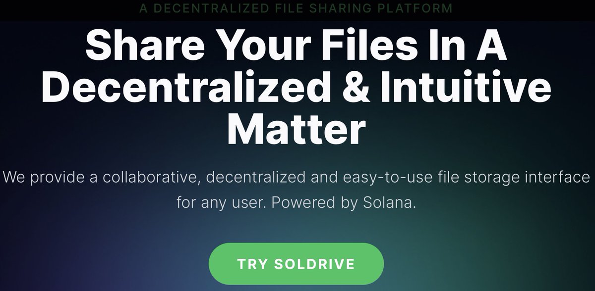 SolDrive.app tweet media