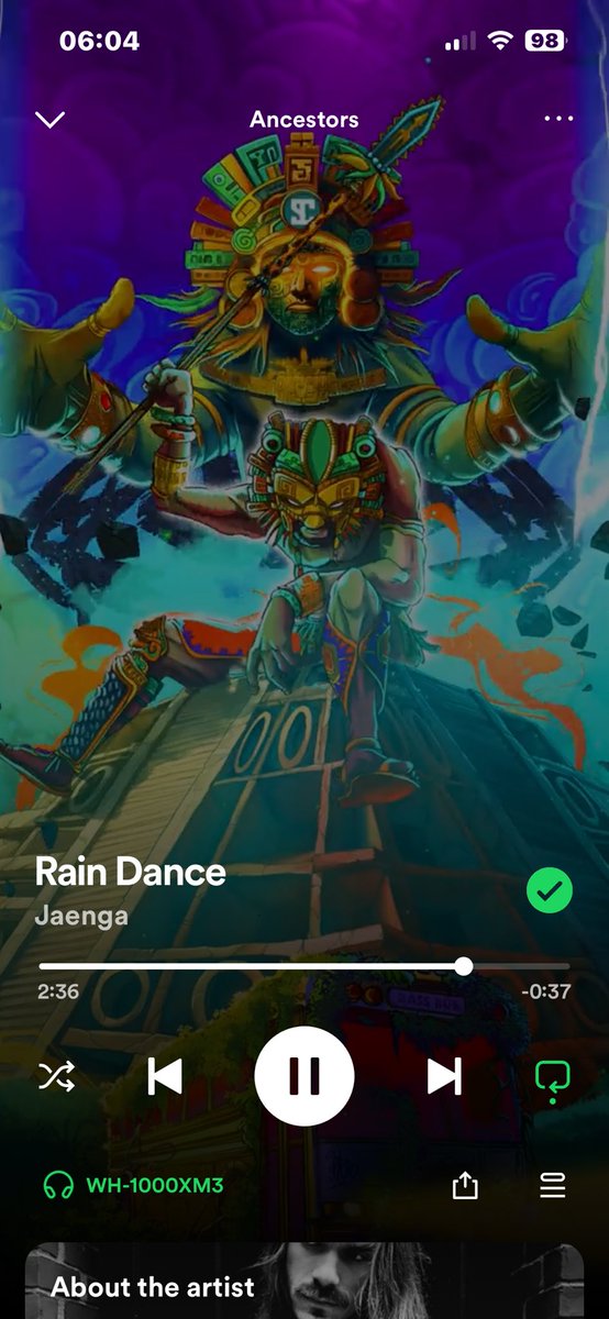 Good morning! This will help your morning workout, I promise! @JaengaMusic #fitnessaddict #basshead #dubdrop