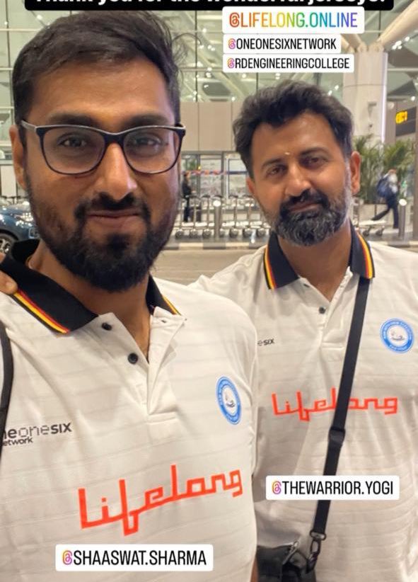 shaaswatsharma's tweet photo. Super excited to dawn this jersey with @BharatSwimfit for our upcoming Ram Setu Swim Expedition and showcase India on the global map of Open Water 🏊‍♂️. 
Thank you @lifelong_online,@oneonesix, @rdec. Special thanks to @MEAIndia @DefenceMinIndia @indhciColombo @HMOIndia https://t.co/l5cx58RzVh