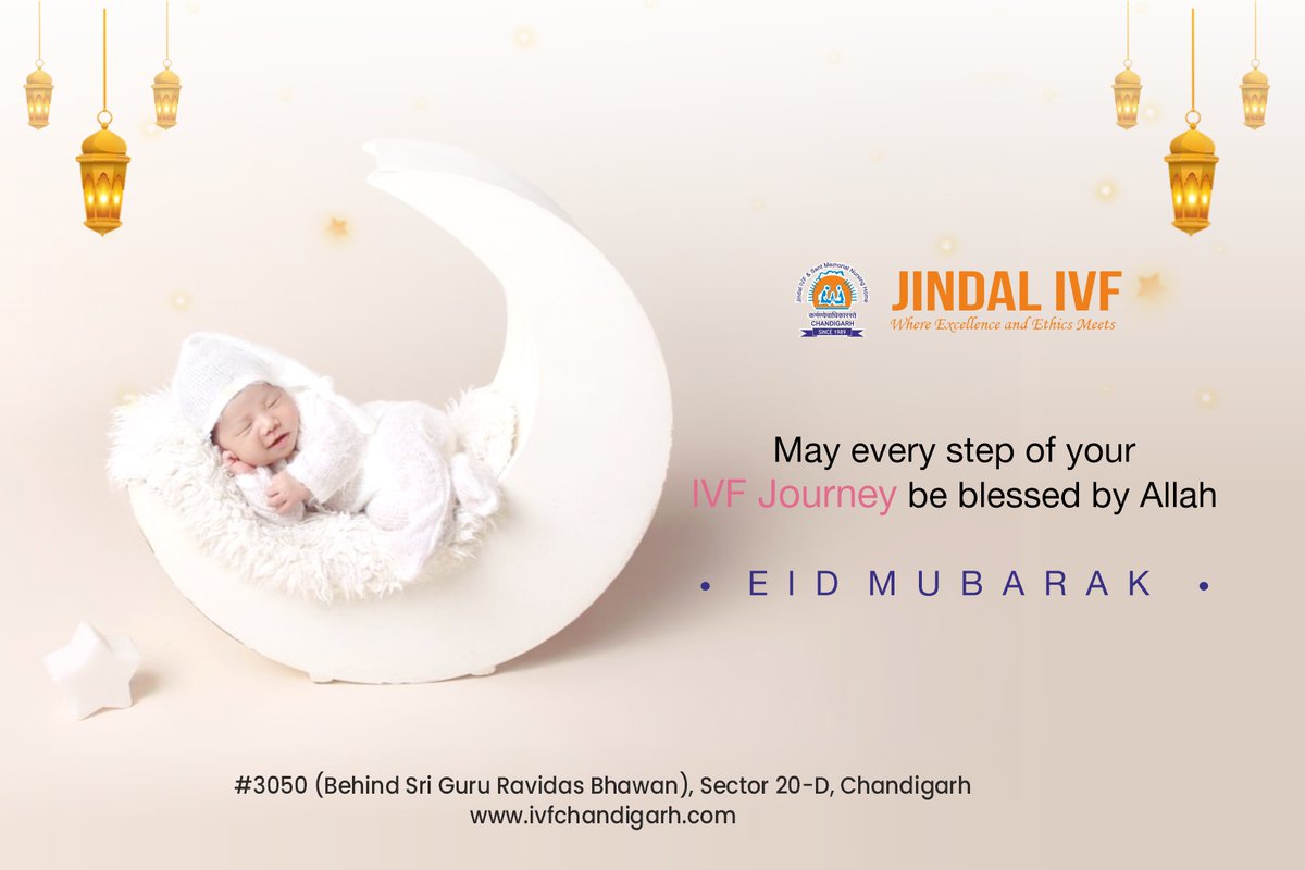 Team @jindal_ivf wishes you Eid Mubarak!
#eidmubarak2024 @followers @top fans #eidspecial #eid2024