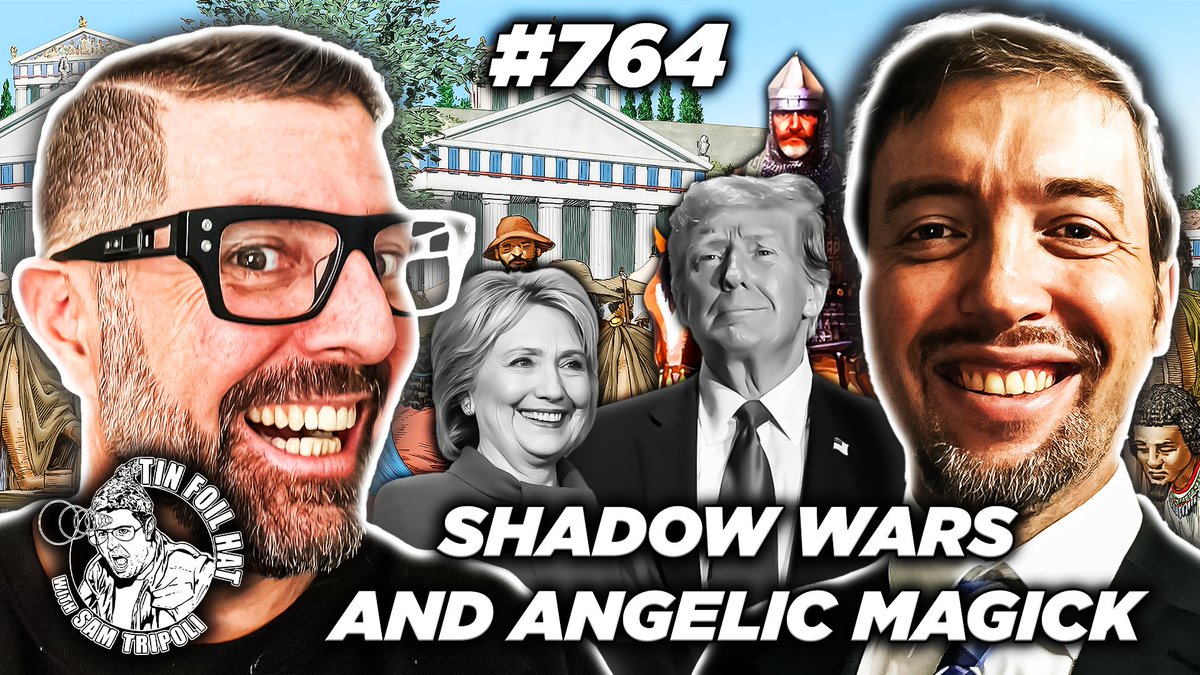 Don't miss Tin Foil Hat Podcast #764: Shadow Wars and Angelic Magick with the White Lotus Of Light's Ian Ferguson [whitelotusoflight.com]. podcasts.apple.com/us/podcast/764… We discuss his thoughts on the Molochian Shadow Wars, the spirit realm and what will happen at the end of Kali…