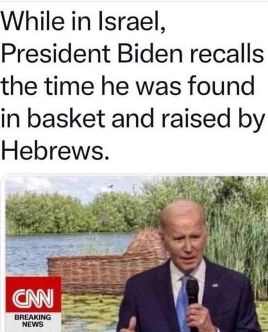 AMAZING. @JoeBiden was raised by Jews. If Joe said this it MUST be true. @IDF @IDFSpokesperson @BradhamShannon @brancasecret @BratanaMusic @Break9899 @BreannaMorello @brendaann5015 @Brendonesha @BretGreer3 @BrettMorris_ @BrianDavisOH @Bridget__7996 @BuhrJana @buybackusaland