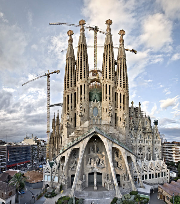 “Move slow and build things” is the antidote to Silicon Valley’s mantra: “move fast and break things”. An example is Gaudi’s Sagrada Familia basilica in Barcelona, approaching completion after 134 years of devoted work. Thx to EddNorval