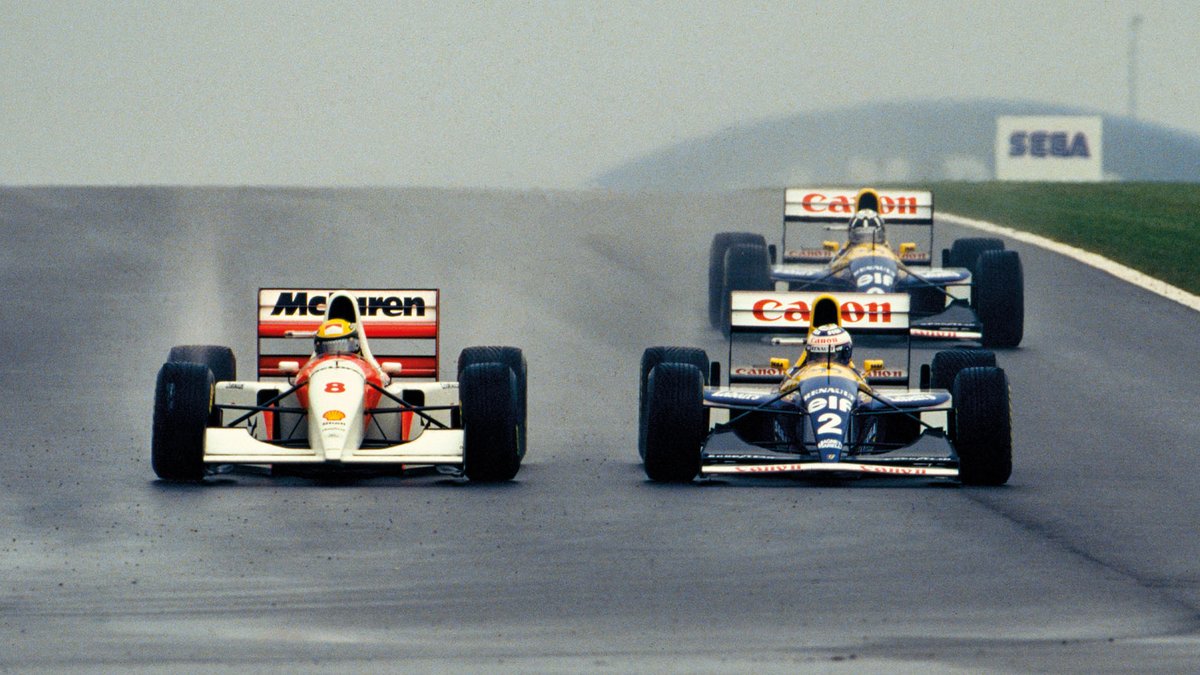 On this day in 1993, Senna schooled 'em all. Simon Arron was there: bit.ly/4auzbvM