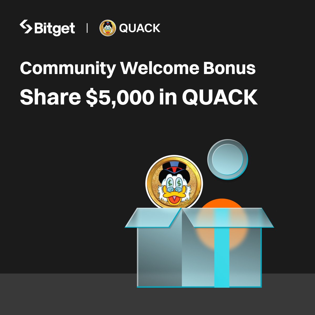 ✨ Join #Bitget x @richquack now to earn your special $5,000 worth of $QUACK! 📆 Apr 11, 8:00 - Apr 14, 8:00 (UTC) Start here👇 bitget.com/support/articl…