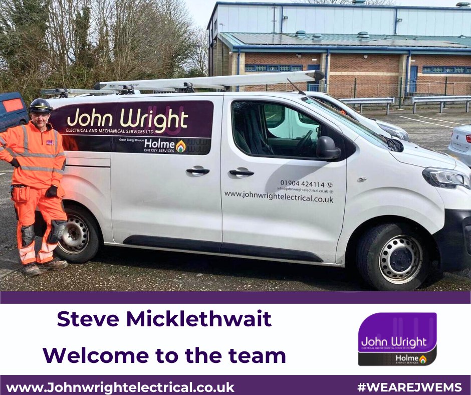 We would like to welcome Steve Micklethwait to the team, Steve has joined the commercial plumbing & heating division, we are excited to see the contributions he will make.
#Commercial #Plumbing #Heating #Welcome #WEAREJWEMS