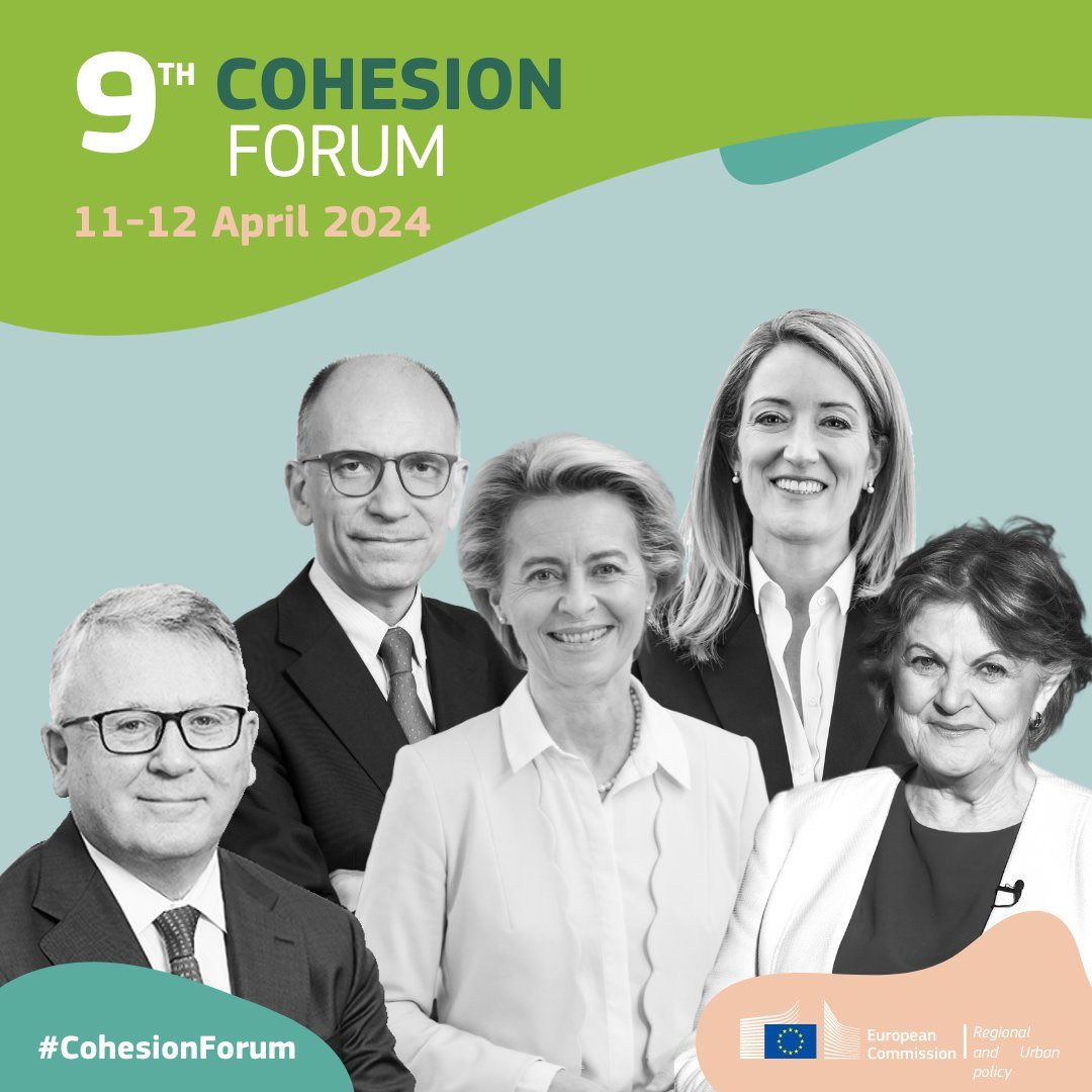 “Without a successful #cohesion policy the #SingleMarket is not able to boost sustainability and prosperity to all🇪🇺citizens”.On this enlightening #Delors mantra,many expectations from today’s 9th Cohesion Forum. Tks @ElisaFerreiraEC for your inspiring leadership @DelorsInstitute