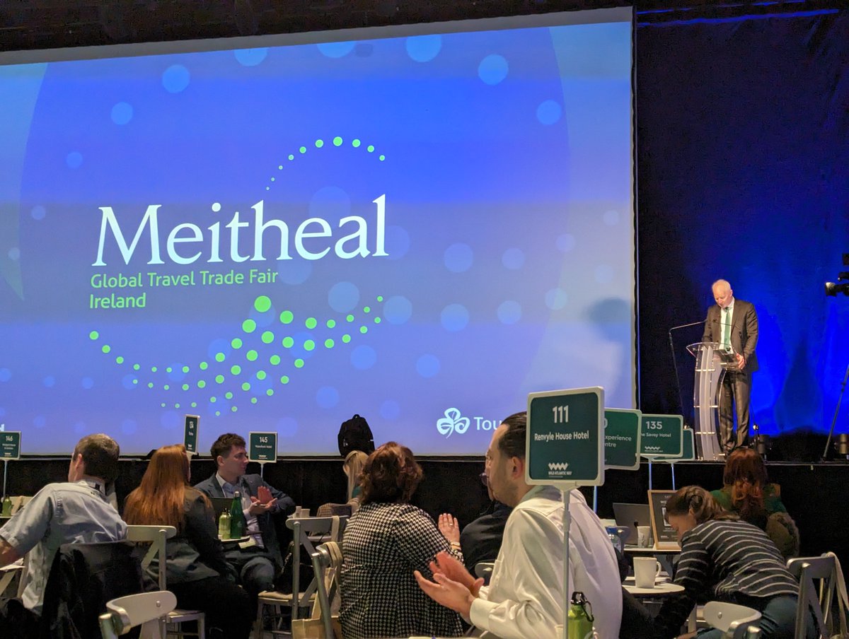 And so it begins, it is day one of @MeithealIreland! We are delighted to be attending #Meitheal2024 in #Killarney again this year. We are looking forward to meeting all of the wonderful operators who are planning to discover Ireland this year🎉 #KylemoreAbbey #WildAtlanticWay