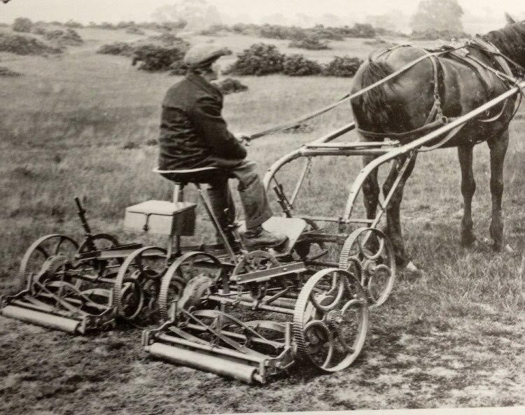 Throwback Thursday.... @mowermanjimmy  (Peaky Blinder) finally managed to get some cutting and fertilizer out 😲😂