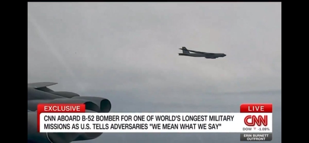 US Air Force uses CNN to send deterrence message to Russia, China, and North Korea. Reporter was given a seat on recent B-52 bomber mission in the Pacific region.