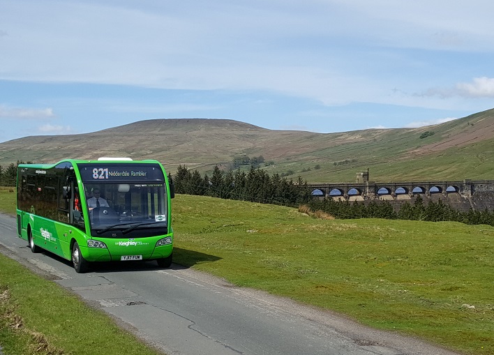 DalesBus 820 & 821 are back for the summer, running to Scar House Reservoir in Upper Nidderdale from Keighley via Shipley, Otley, the Washburn Valley & Pateley Bridge every Sunday. dalesbus.org/821 Great for exploring @nidderdalenl @Pateley_Bridge @howstean @Fewstonchurch