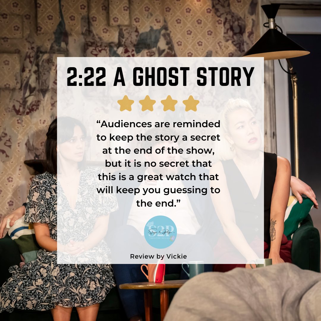 Check out our ⭐⭐⭐⭐ review of @222aghoststory at @WokingTheatre 👻 Full review here: stagetopage.co.uk/2024/04/222-gh… AD | pr invite photo credit: Johan Persson