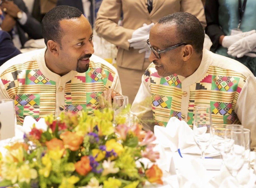 Abiy, who attended #Kwibuka30 in the country, previously served on a peacekeeping duty tour in Rwanda back in 1995. As a result, he shares a strong bond and close friendship with Rwanda.

#RwandaIsOpen | Rw 🇷🇼 Ethiopia 🇪🇹