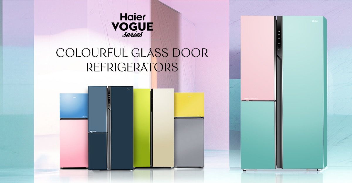 Haier 'Vogue Series' glass door refrigerators launched in India 2fa.in/4aRM57c