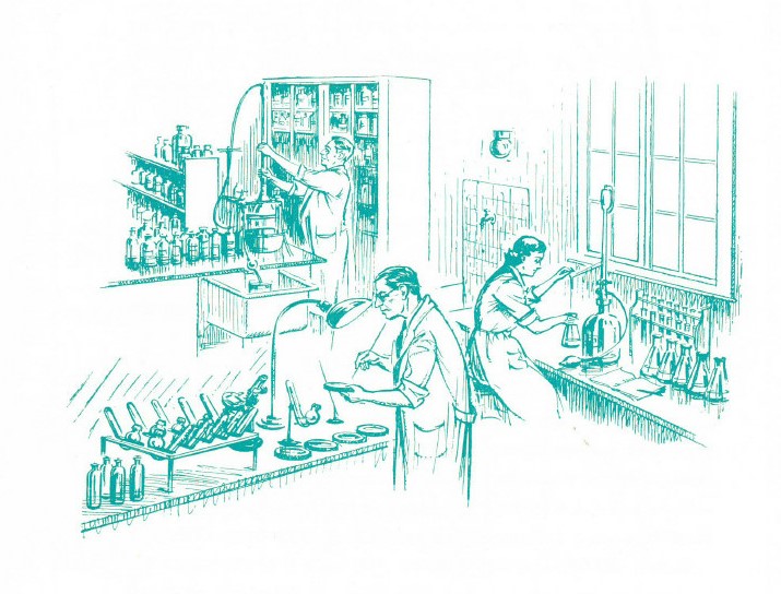 Vor knapp 70 Jahren sah Laborarbeit noch anders aus. Rund 20.000 Wasseruntersuchungen haben unsere Kolleg:innen damals pro Jahr gemacht. Heute sind es mehr als 60.000 Analysen/Jahr, und öfter als der Erlenmeyerkolben kommt das Massenspektrometer zum Einsatz. #ThrowbackThursday