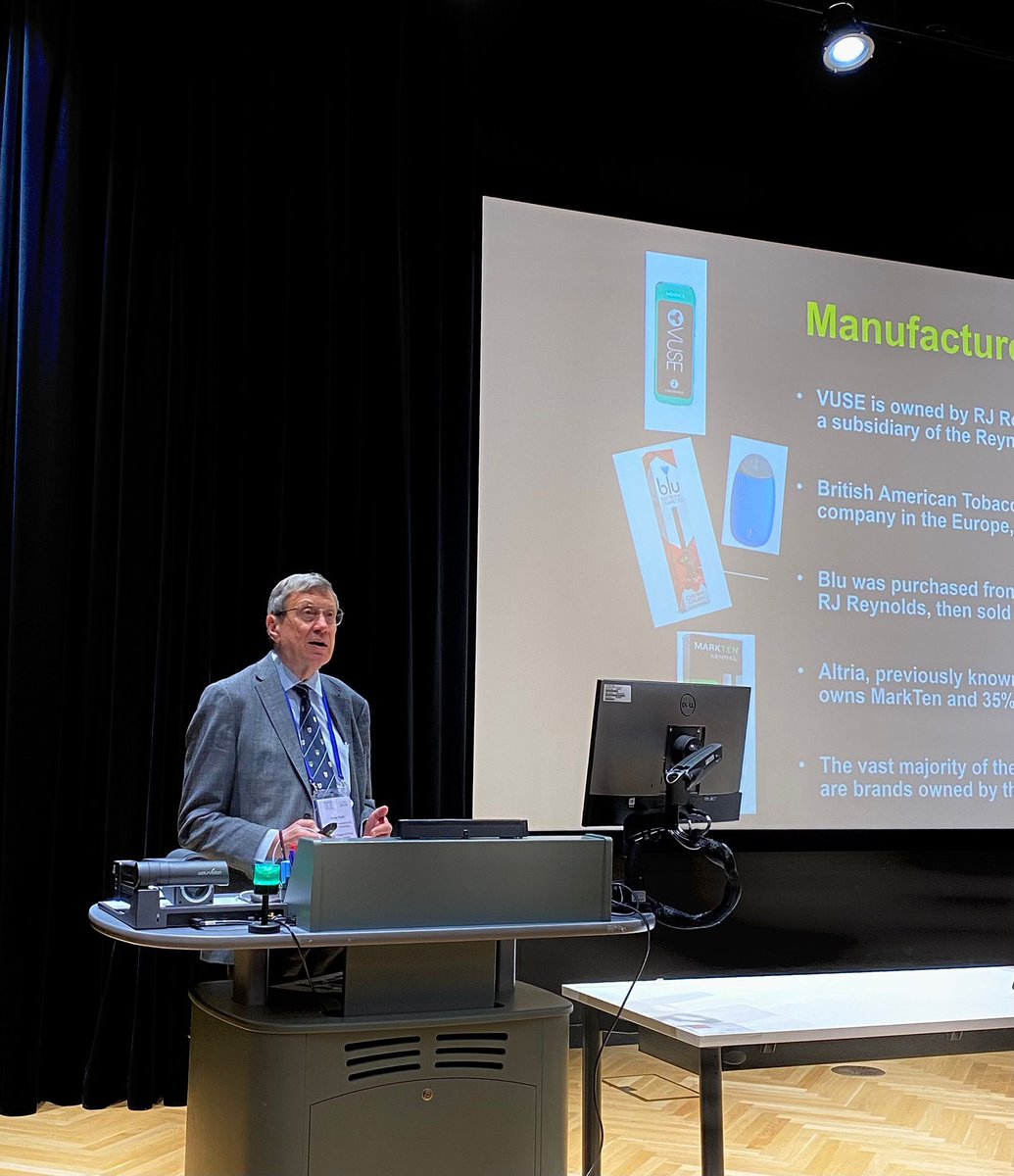 “Disposable vapes or disposable kids?” Prof Bush highlighting the dangers of e-cigarettes for children and young people. #paedresp2024