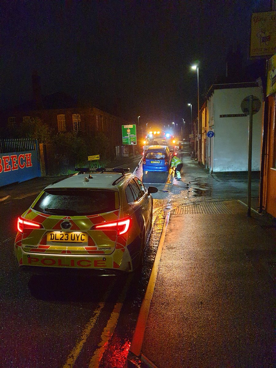 Officers stopped a vehicle due to the manner of driving on Shelton Old Road and when they spoke to the driver they only had a no insurance, also only had a provisional license because of this the vehicle was seized