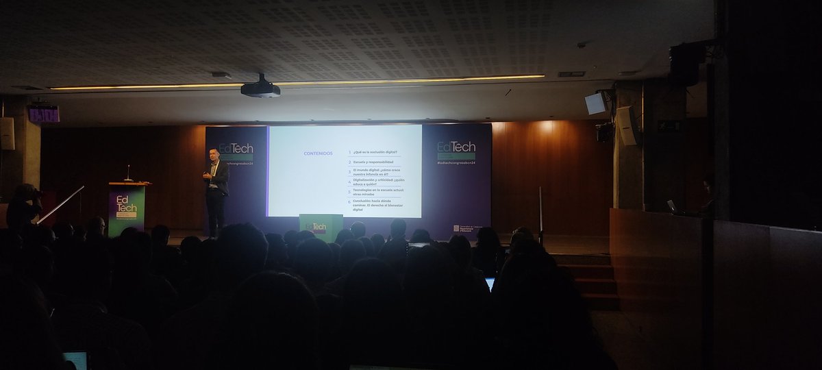 Es imprescindible rediseñar la estrategia digital de las escuelas para evitar la exclusión digital y asegurar la equidad del alumnado. La prohibición de las pantallas no elimina las brechas digitales y estructurales <a href="/albanodealonso/">Albano de Alonso</a> #edtechcongressbcn24