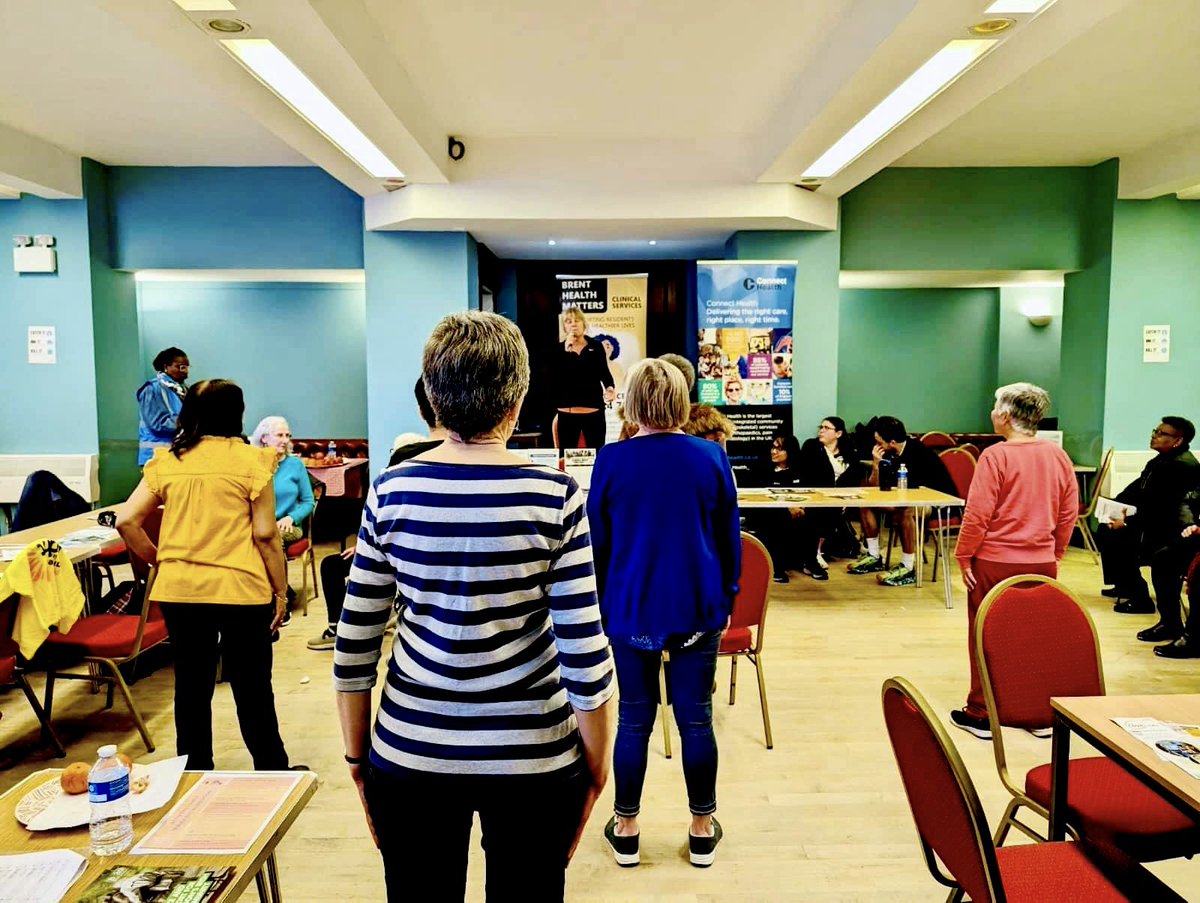 A brilliant day was had this week at @IrishinBrent's annual Health & Wellbeing event! From exercise tasters to wellbeing talks, it was jam-packed with enriching activities Special thanks to Brent Health Matters for their valuable health checks Well done to all involved! 👏🏻👏🏻