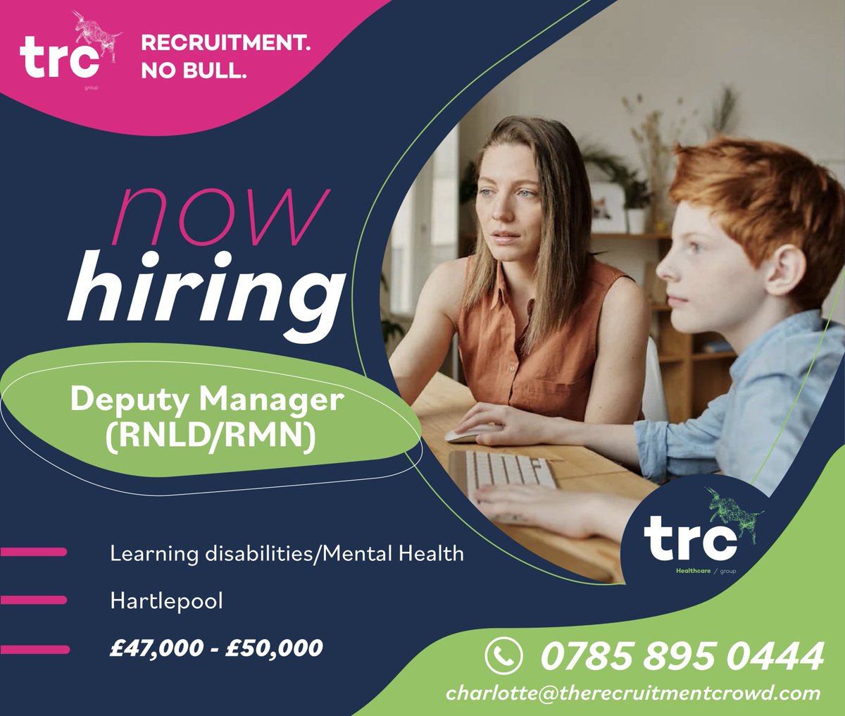 Our client is looking to recruit a Deputy Manager (RNLD/RMN) based in Hartlepool. Interested? Get in touch with Charlotte Proud or apply via our website 👉 therecruitmentcrowd.com/job-search/ #hartlepool #therecruitmentcrowd #nobull