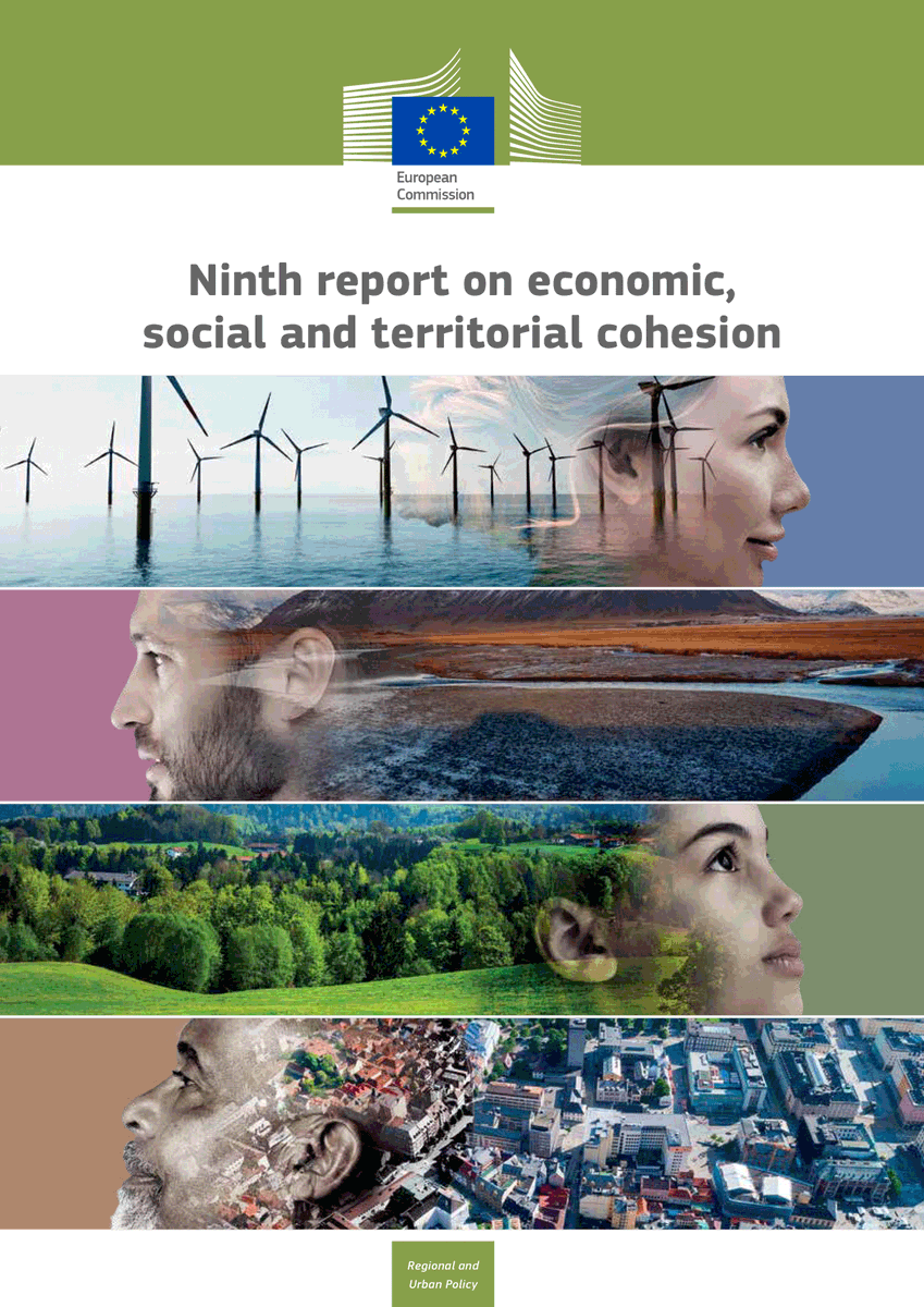 NEWS FROM BRUSSELS ⭐️ La Commissione europea ha pubblicato la nona relazione sulla #coesione, da cui emerge che la politica di coesione sta realizzando il proprio obiettivo di ridurre le #disparità economiche, sociali e territoriali in tutta l'UE. 👉ec.europa.eu/regional_polic…
