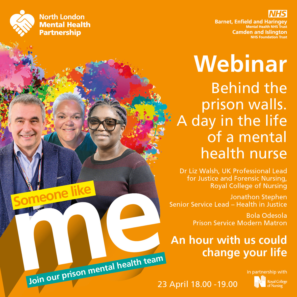 We are recruiting for a band 7 Mental Health Practitioner to join our prison mental health team. Find out more and apply➡️ bit.ly/43RAYbM You can also sign up for our webinar on 23 April to hear about the role of a prison mental health nurse 🔗bit.ly/3Tjzjs8