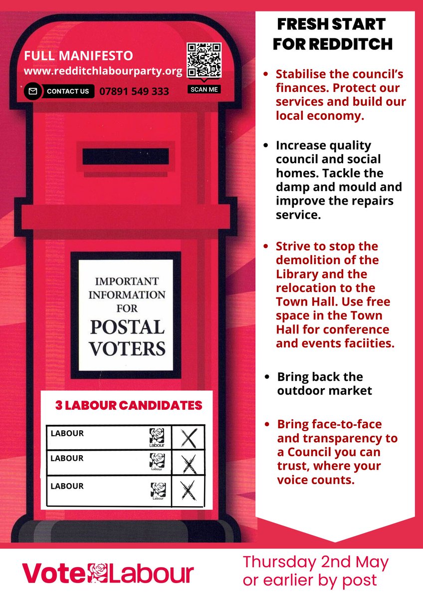 Redditch Labour Party tweet media