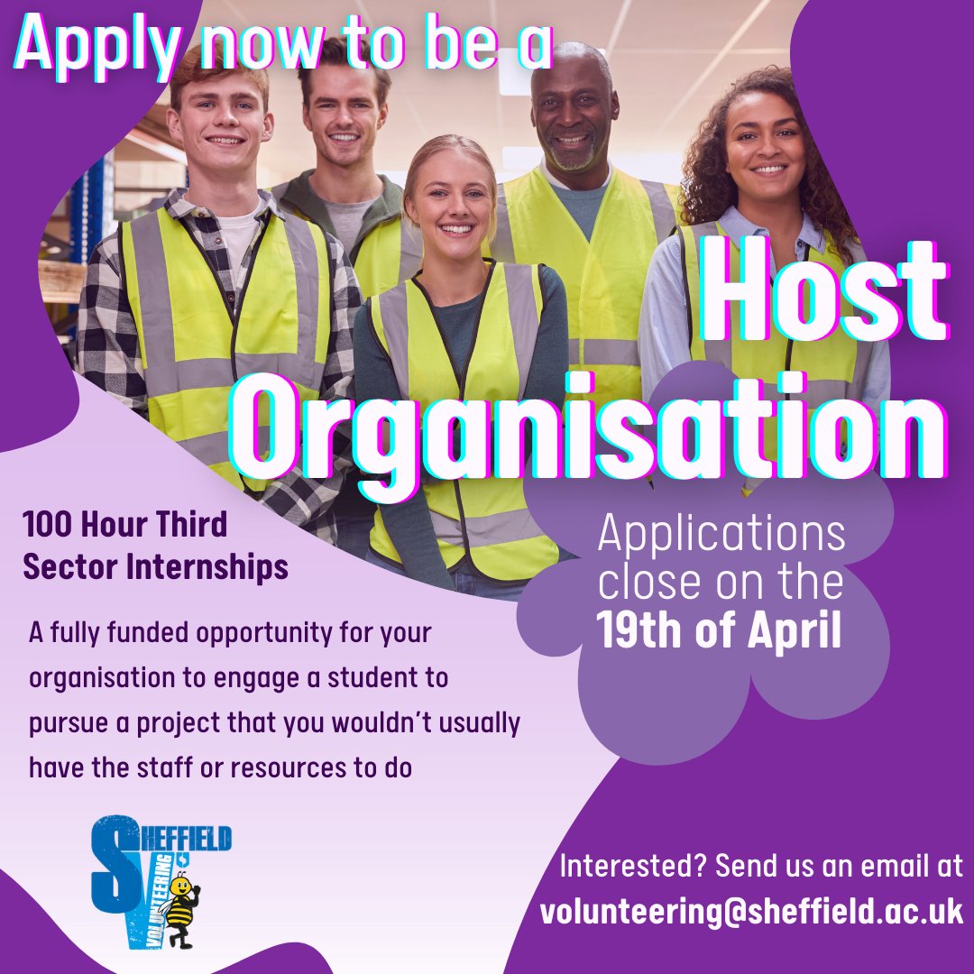 Do you have a golden idea that would improve your organisation? We're looking for up to 11 local non-profit organisations to offer high quality summer internships; short-term projects that wouldn't be possible without the student and that will benefit your work!