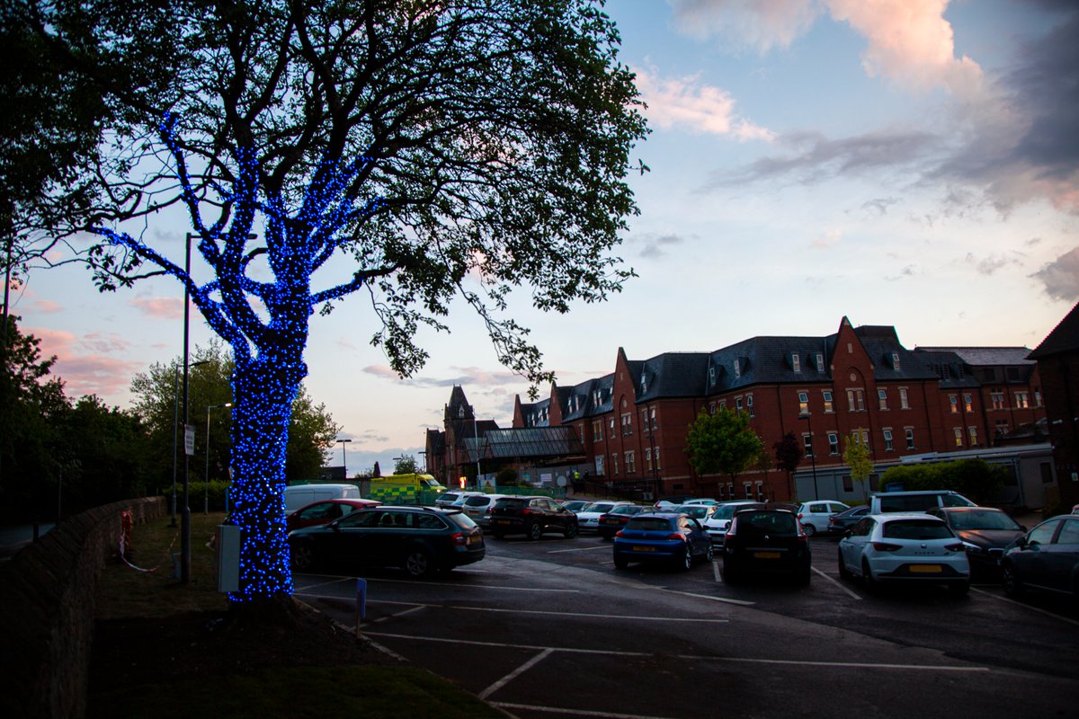 Our Tree of Hope is lit blue to help raise awareness of #ParkinsonsDisease and to show support of those living with Parkinson’s and their loved ones💙

Find out more about Parkinson’s here: parkinsons.org.uk