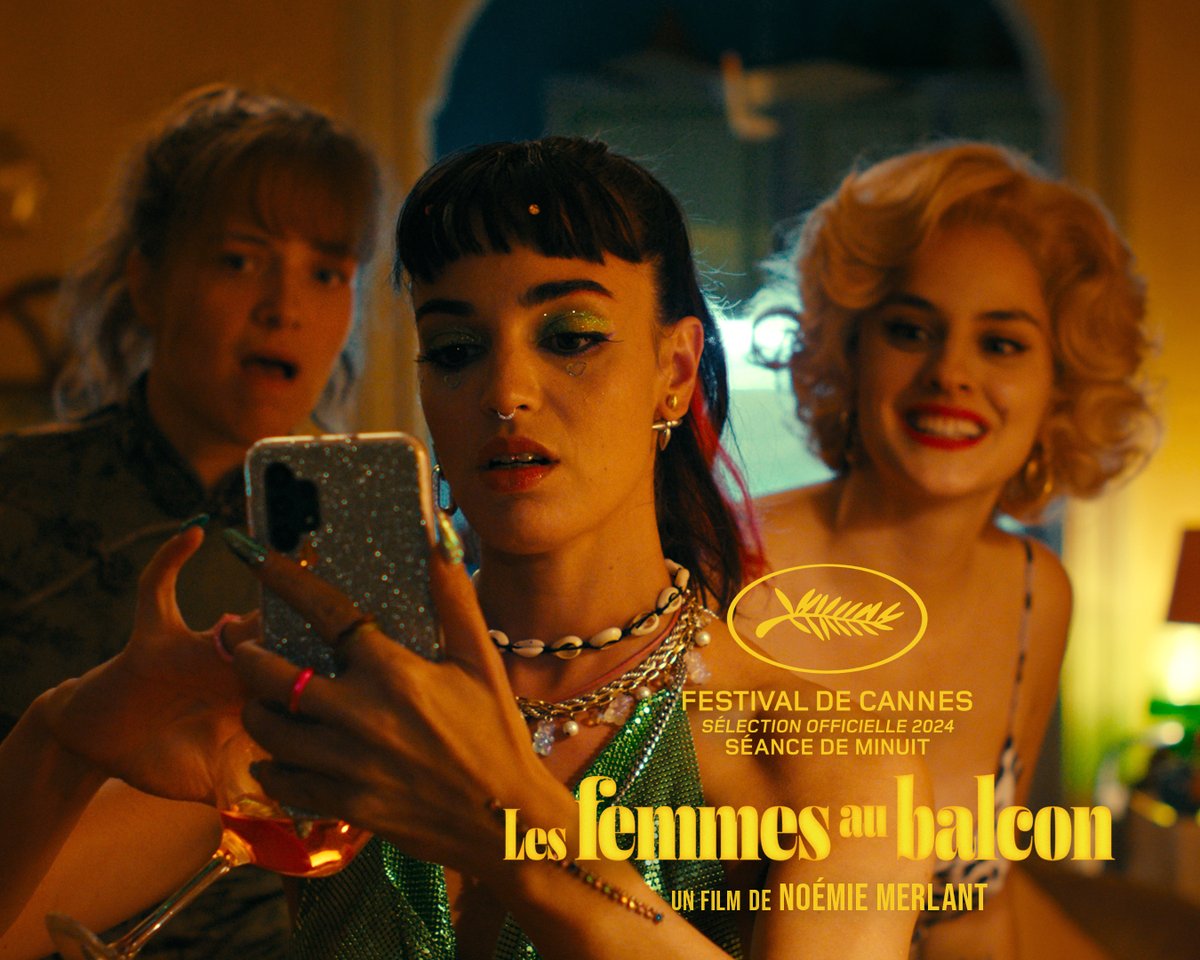 Le second film de Noémie Merlant est sélectionné au @Festival_Cannes ! #𝗟𝗲𝘀𝗙𝗲𝗺𝗺𝗲𝘀𝗔𝘂𝗕𝗮𝗹𝗰𝗼𝗻 sera présenté en séance de minuit ✨ #Cannes2024 #TandemÀCannes