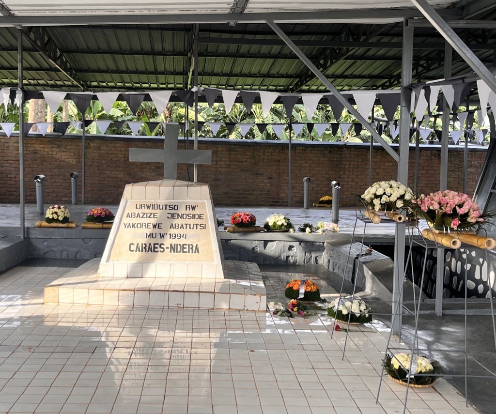 Today, we also remember the Tutsis who perished in Ndera at Petit Séminaire, Caraes, and numerous other locations within this area. Tuzahora Tubibuka #Kwibuka30