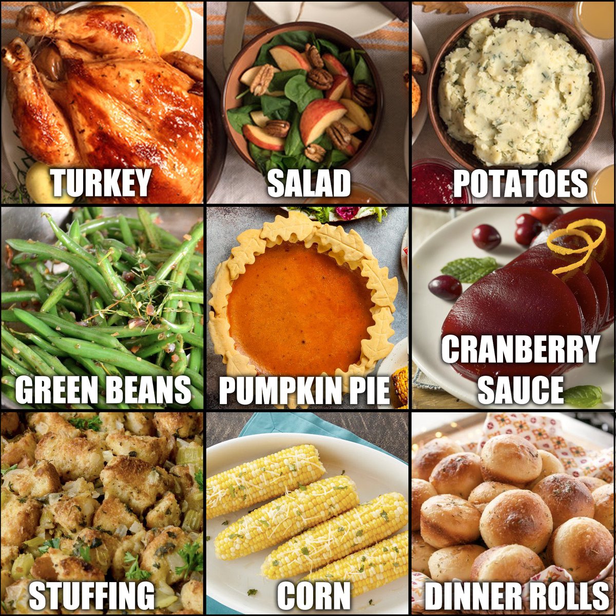 Scrap ONE… 

I’m kicking the salad off my Thanksgiving Table….
