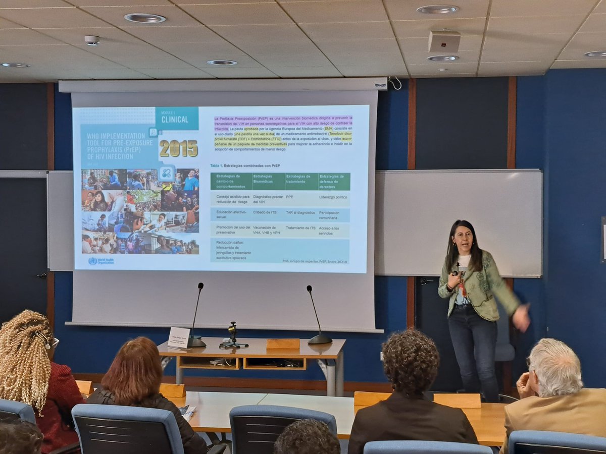 💬“Providers should consider the unique preferences of each patient to enhance access, maintain engagement, and ensure compliance.” Carmen Hidalgo-Tenorio, Infectious Diseases Unit, @hospital_hvn #EmpoweringCommunitiesHIV2024 #HIVSymposium #EPH_StudentsLedProject #EndHIVStigma