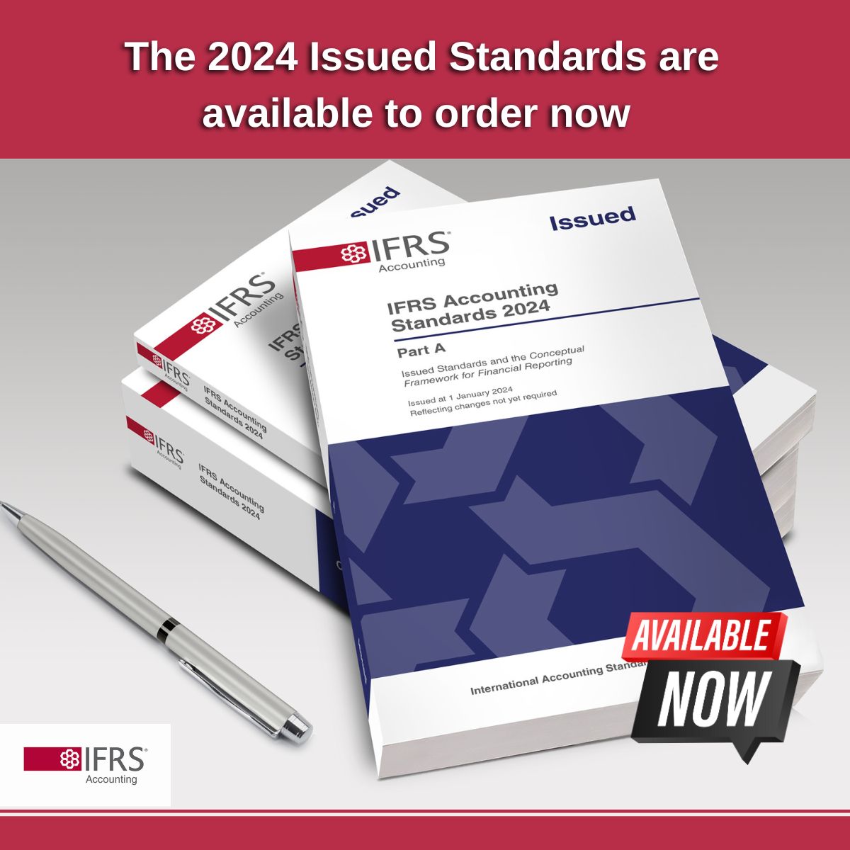 The IFRS Accounting Standards—Issued and the IFRS Accounting Standards—Issued Annotated 2024 are out now. Order your copies below: 📚 Issued: shop.ifrs.org/product-detail… 📚 Annotated Issued: shop.ifrs.org/product-detail…