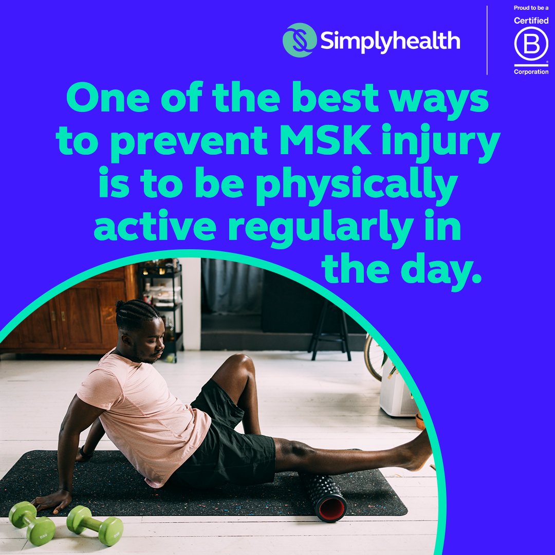 Peter Grinsbergs from @EQL_AI says one of the best ways to prevent MSK injuries (joint, bone, or muscle injuries) is to be regularly physically active throughout the day. Find out more about how we are supporting MSK health on our website: bddy.me/3VTAvDZ