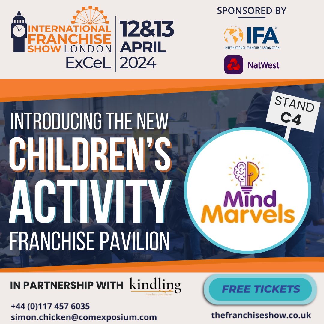 Just 1 day to go until we'll be at the International Franchise Show in London.

We would love to see you there - meet us at stand C4!

#mindmarvels #ukfranchise #educationbusiness #internationalfranchiseshow #childrensbusiness