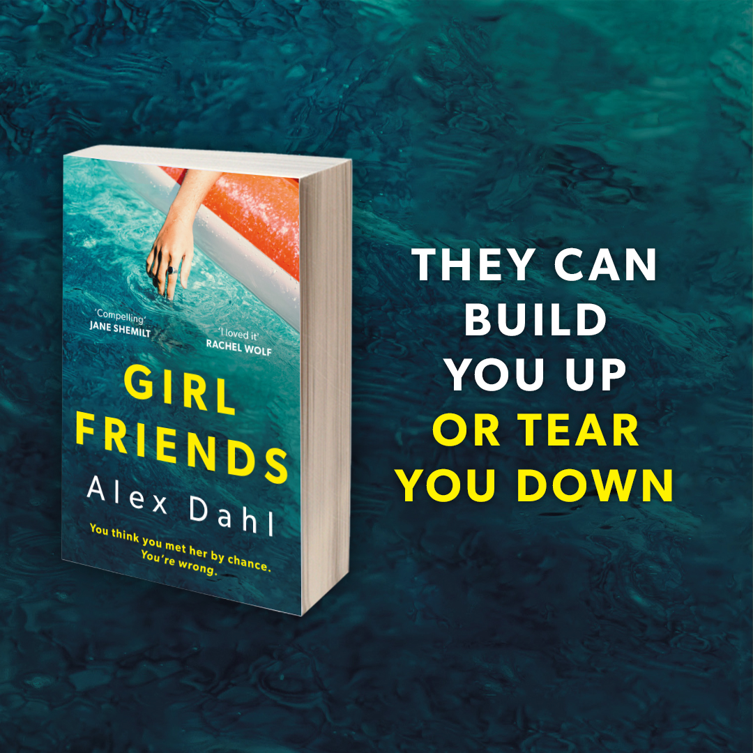 Toxic friendships ✔️ Girl-trip-gone-wrong 👭 Betrayal 😔 Murder 🔪 Spicy 🌶 It's publication day for #GirlFriends by @alexdahlauthor the perfect creepy, simmering thriller to read this Spring. Out today!: amzn.to/497DOup