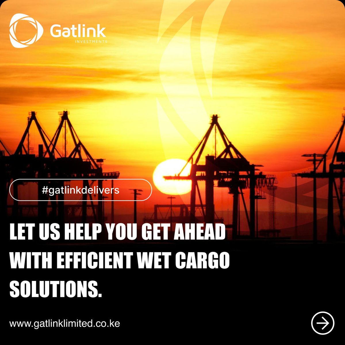 Every business has its strength, our strength is in the oil industry. Clearing, forwarding, and warehousing of petroleum products in compliance with East African customs law, rules, and regulations.

#gatlinkinvestments #seacargoshipping #freightservices #kenya #rwanda #drcongo